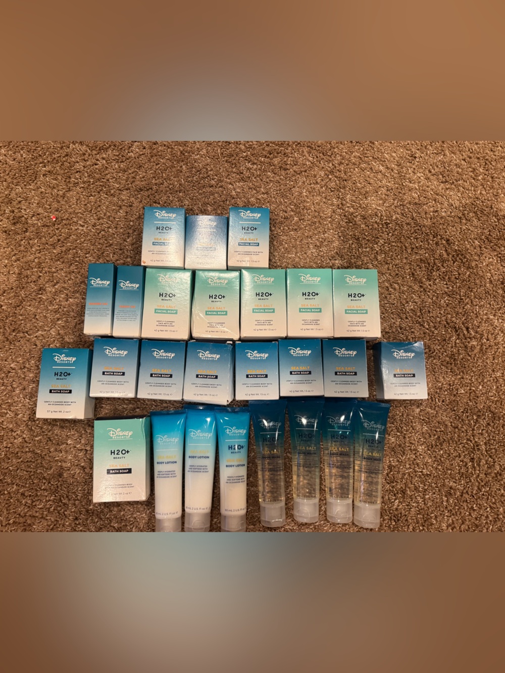 Disney Sea Salt Bath & Body Set — Bath and facial soap, lotion, body wash + more